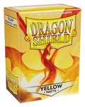 Dragon Shield Sleeves - MATTE YELLOW