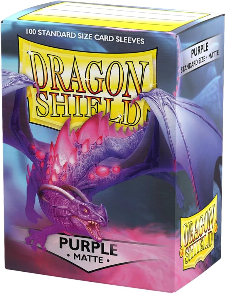 Dragon Shield Sleeves - Purple