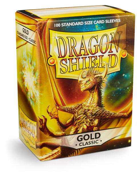 Dragon Shield Sleeves - GOLD