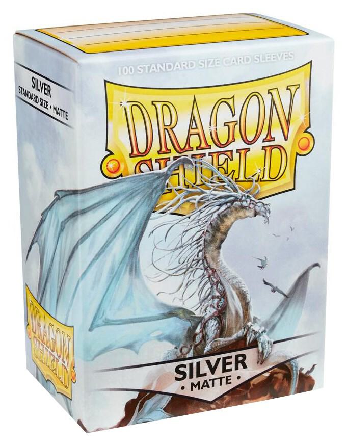 Dragon Shield Sleeves - SILVER